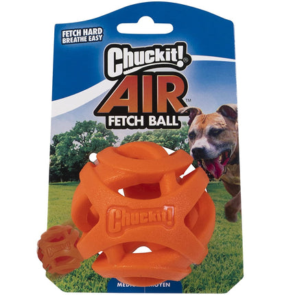 ChuckIt! Breathe Right Fetch Ball M (6.4cm) - soft breathable ball for medium dogs - 1 piece