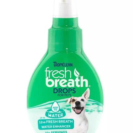 Tropiclean Fresh Breath Drops - refreshing breath drops for dogs and cats