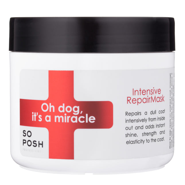 So Posh Oh Dog, It's a Miracle Mask - intensely nourishing and restorative mask for dry and dull fur