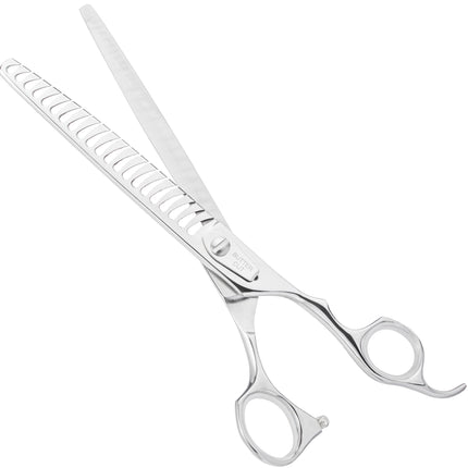 Geib Yoshi Chunker - professional single-sided thinning shears made of Japanese steel, 21 teeth