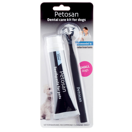 Petosan dental cleaning kit for small breed dogs and cats (up to 6kg)