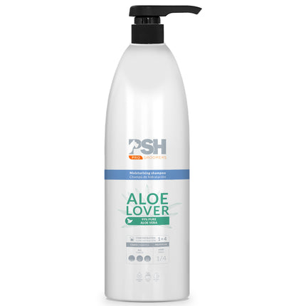 PSH Pro Aloe Lover Shampoo - intensely moisturizing shampoo for long or thick fur, with aloe, concentrate 1:4