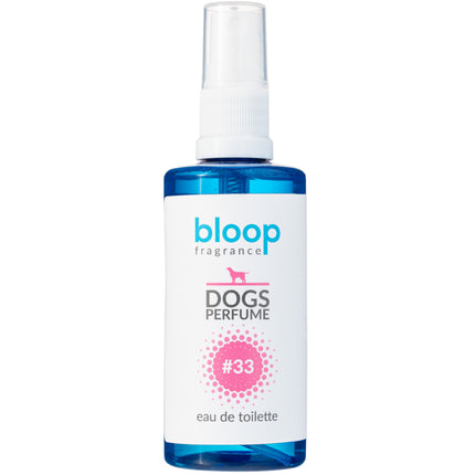 Bloop Dogs Perfume #33 - Eau de Toilette for Dogs, Delicate Floral Scent