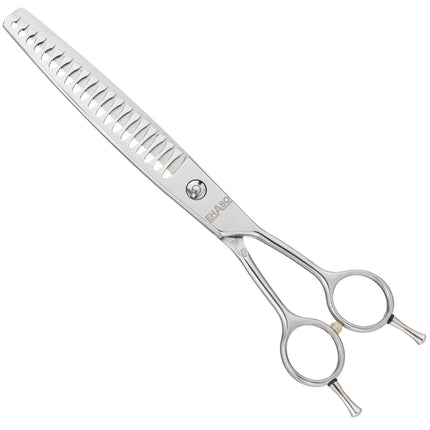 Ehaso Revolution Chunker - professional single-sided thinning shears, best Japanese steel, 22 teeth