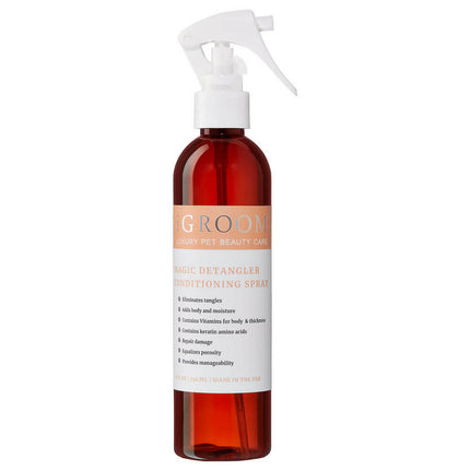 IGroom Magic Detangler Conditioning Spray - revitalizing conditioner for dogs and cats, making it easier to comb through fur