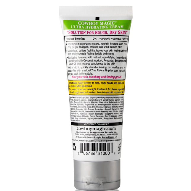 Cowboy Magic Ultra Hydrating Cream - hand cream, ultra-moisturizing, for dry and cracked skin