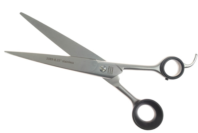 Gotta Solingen Curved Scissors (20cm) with Single-Sided Micro-Sanding, Wide