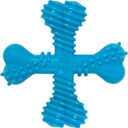 Nylabone Extreme X Shaped Beef Chew - tough chew toy for dogs, beef flavor