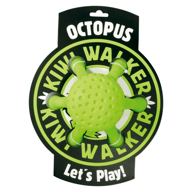 Kiwi Walker Let's Play Octopus - fetch toy for dogs, funny octopus