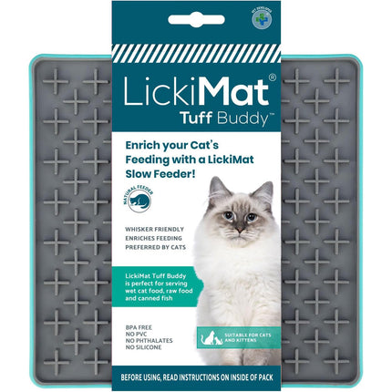 LickiMat Tuff Buddy Cat - licking mat for cats