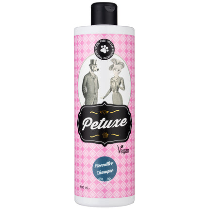 Petuxe Preventing Shampoo - moisturizing shampoo against fleas and ticks, for dogs and cats, concentrate 1:3