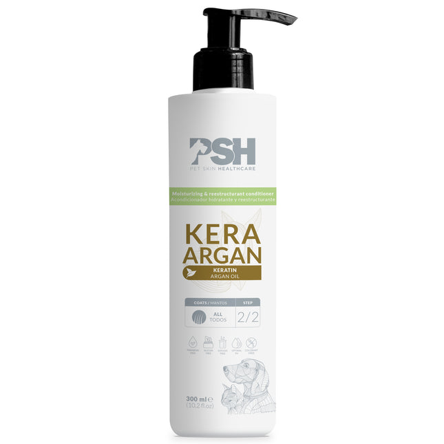 PSH Daily Beauty Kera Argan Conditioner - revitalizing conditioner for medium and long-haired dogs and cats