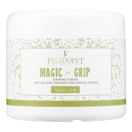 FluidoPet Magic for Grip Stripping Powder - nourishing powder for dog coat trimming