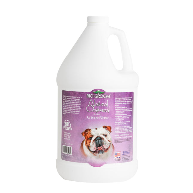 Bio - Groom Natural Oatmeal Conditioner - hypoallergenic oatmeal conditioner for dog and cat fur, concentrate 1:4