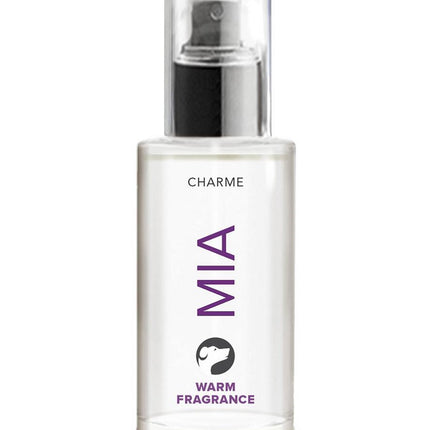 Charme Mia Warm Fragrance - perfumes for dogs with a warm scent of citrus, accented with notes of cinnamon and musk.