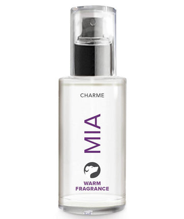 Charme Mia Warm Fragrance - perfumes for dogs with a warm scent of citrus, accented with notes of cinnamon and musk.