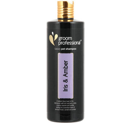 Groom Professional Iris & Luxury Shampoo - luxurious shine shampoo with notes of iris and amber, concentrate 1:20