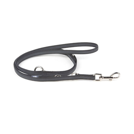 Julius K9 Color & Gray Supergrip Leash 1.4x220cm - adjustable dog leash, non-slip