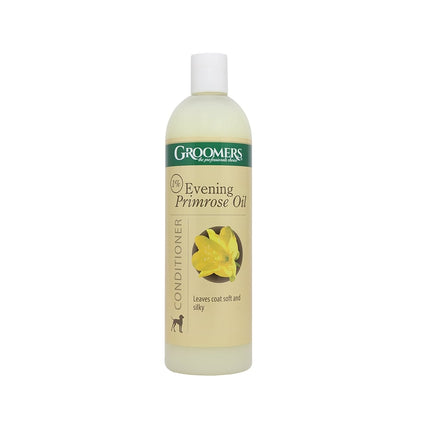 Groomers Evening Primrose Oil Conditioner - moisturizing coat conditioner for dogs, with evening primrose oil