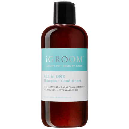 IGroom All in One Shampoo & Conditioner - dog shampoo and conditioner, concentrate 1:16