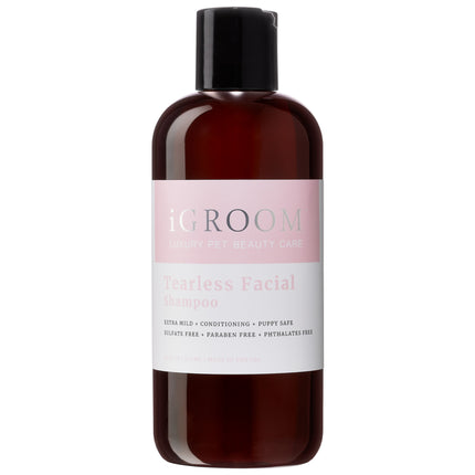 IGroom Tearless Facial Shampoo - gentle shampoo for dogs and cats' faces, does not cause tearing, concentrate 1:8