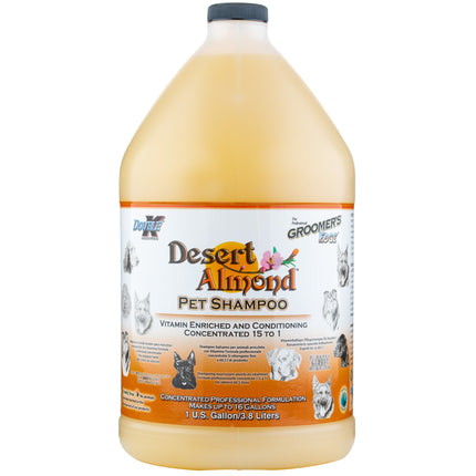 Double K Desert Almond - almond shampoo for long and thick fur of dogs, cats, and horses, concentrate