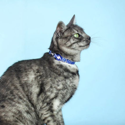 Dashi Zillij Cat Collar - cat collar, mosaic pattern