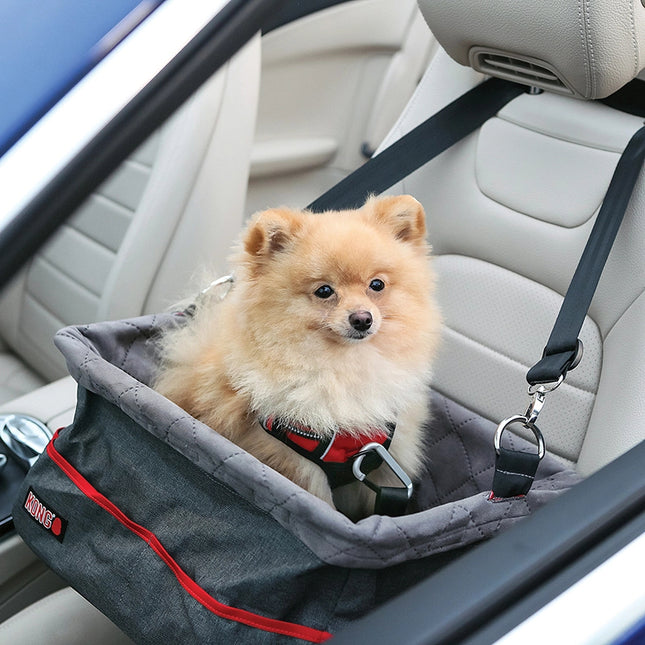 KONG Travel Secure Booster Seat - car seat for dogs up to 12kg, vehicle seat