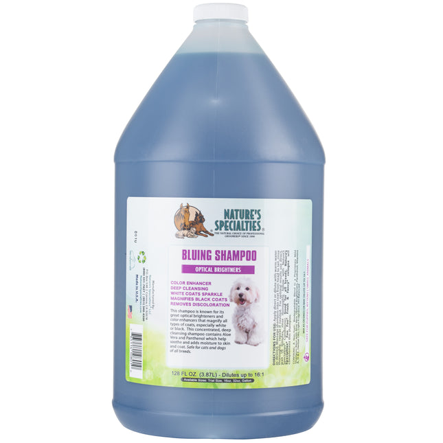 Nature's Specialties Bluing Shampoo - color-enhancing shampoo for dogs and cats, concentrate 1:16