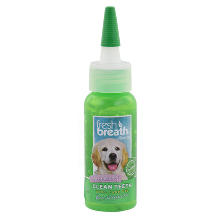 Tropiclean Fresh Breath Clean Teeth Gel for Puppies - dental gel for puppies, for oral hygiene