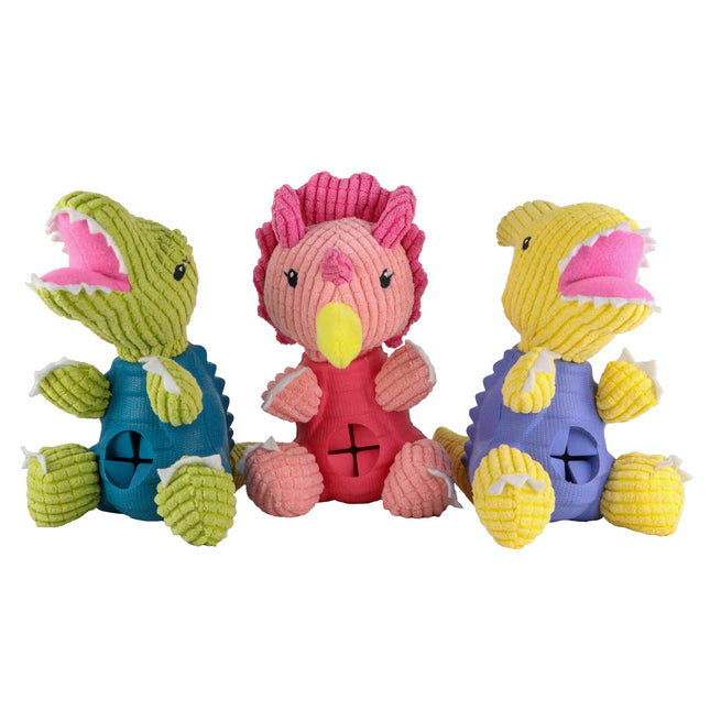 Dashi Rexi Dino Toy - dog toy, dinosaur with a treat opening