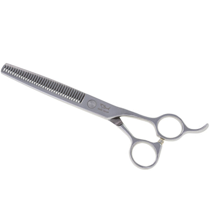 Shernbao Three Star Thinner - grooming thinning shears, single-sided made of hardened steel, straight with 36 teeth