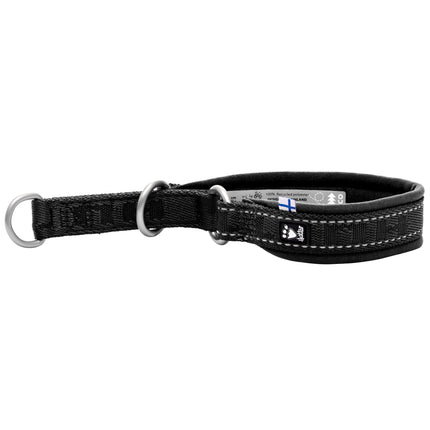 Hurtta Casual Half Choke Collar Eco Raven - half choke collar for dogs, made from recycled materials - 25 - 35cm