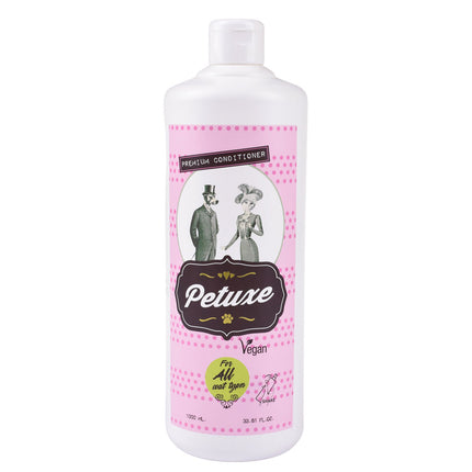 Petuxe Two-Phase Leave-In Conditioner - vegan, two-phase conditioner for all coat types, moisturizing, detangling.