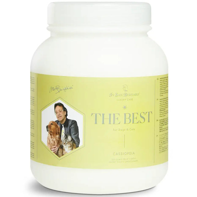 Iv San Bernard The Best Cassiopeia Conditioner - conditioner for short-haired dogs and cats, with plant collagen - 2.45L