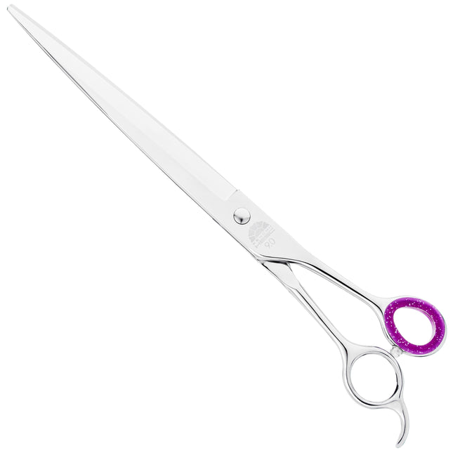 Kenchii Scorpion Straight Scissors - professional grooming scissors with an ergonomic handle, straight