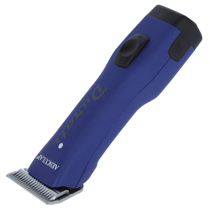 Aesculap Durati Horse - professional cordless horse clippers with blade #10W (2.4 mm), blue