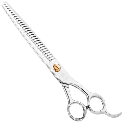 P&W Spartan Chunkers - high-quality, professional single-sided thinning shears, female, 28 teeth