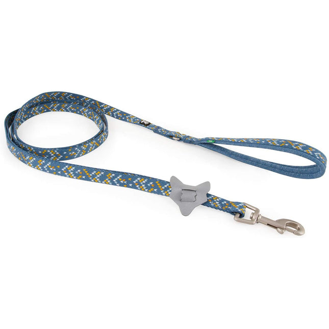 Hurtta Razzle Dazzle Standard Leash 180cmx15mm - dog leash with a soft padded handle