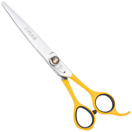 Geib Crab Straight Scissors Level 1 - straight scissors for pet grooming with a single-sided micro-grind.