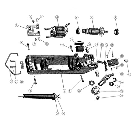 Front bearing cover for Aesculap Favorita II, Speed