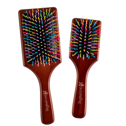 DezynaDog Detangling Brush - brush with wavy pins