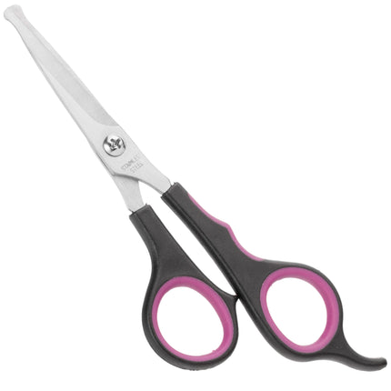 KW Smart Paw Scissors 5.5 - safe, straight scissors for trimming fur on paws