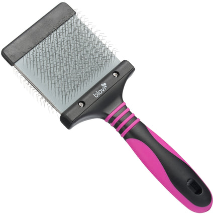 Blovi Duo Flex Slicker - double-sided, flexible poodle brush