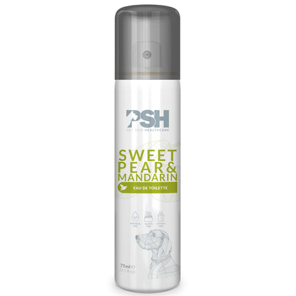 PSH Daily Beauty Sweet Pear & Mandarin Eau de Toilette - fragrance water for dogs, sweet pear and mandarin