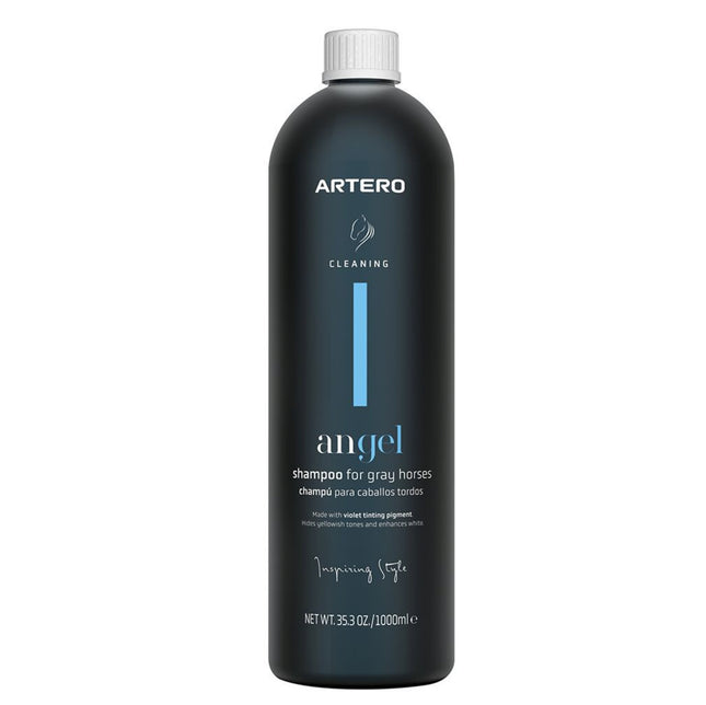 Artero Angel Shampoo For Gray And White Horses - shampoo for gray and light horses with purple pigments