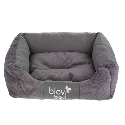 Blovi Bed Gordon - elegant sofa, dog bed, made of high-quality, pleasant fabric with embossing