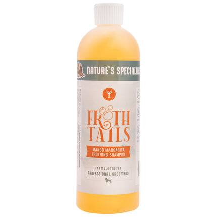 Nature's Specialties Froth Tails Mango Margarita Shampoo - moisturizing shampoo for dogs and cats, with a fruity scent, concentrate 1:50