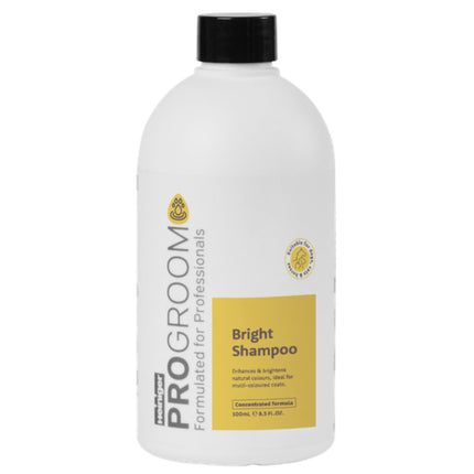 ProGroom Bright Shampoo - coat color enhancing shampoo, concentrate 1:6