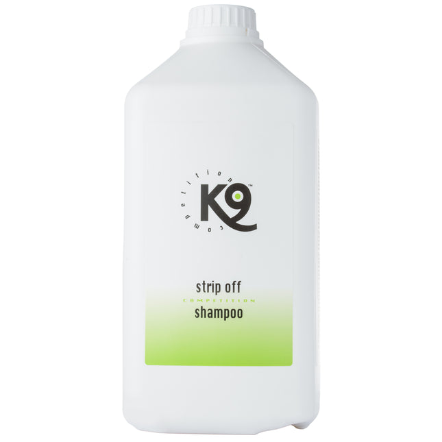 K9 Strip Off Shampoo - deep cleansing shampoo for dogs and cats, concentrate 1:10 - 2.7L